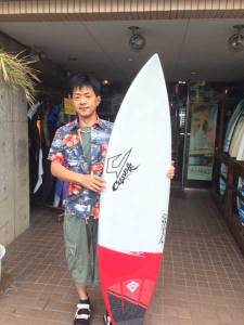 JUSTICE surf board FLEX FLY exert 5'10