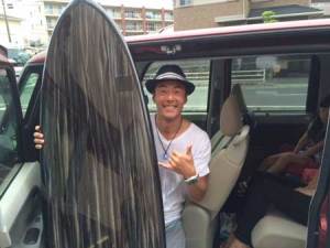 PEARTH surf board DRIVE（改）
