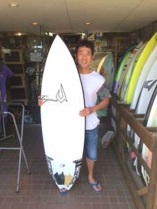 JUSTICE surfboard FLEX FLY edge prest5'10