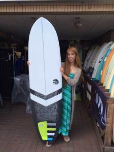 CROSS GEAR 2 6'8 surf board